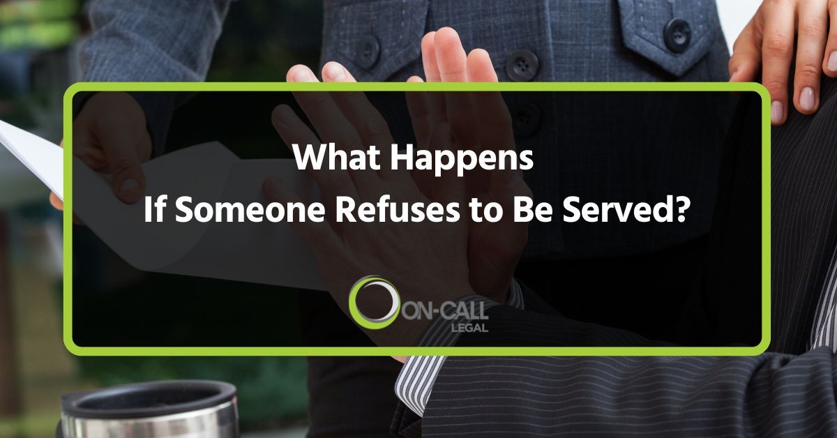 What Happens If Someone Refuses to Be Served?