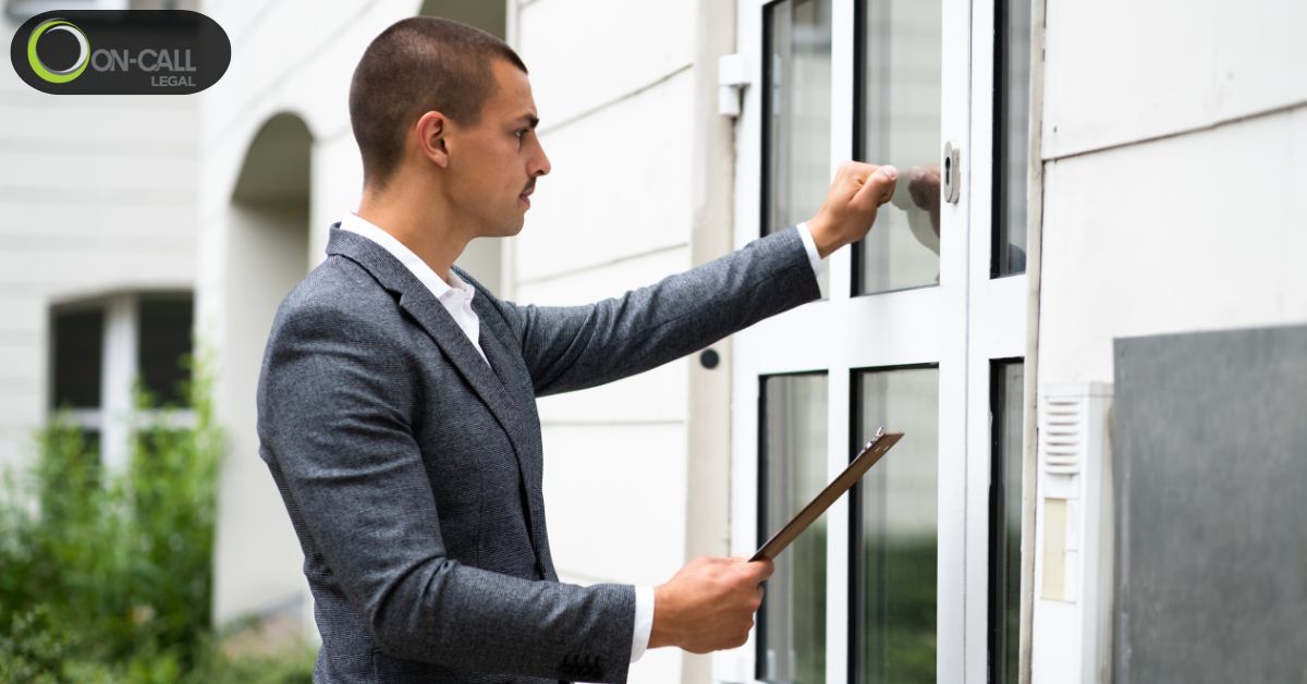 Can a Process Server Serve You at Your House?