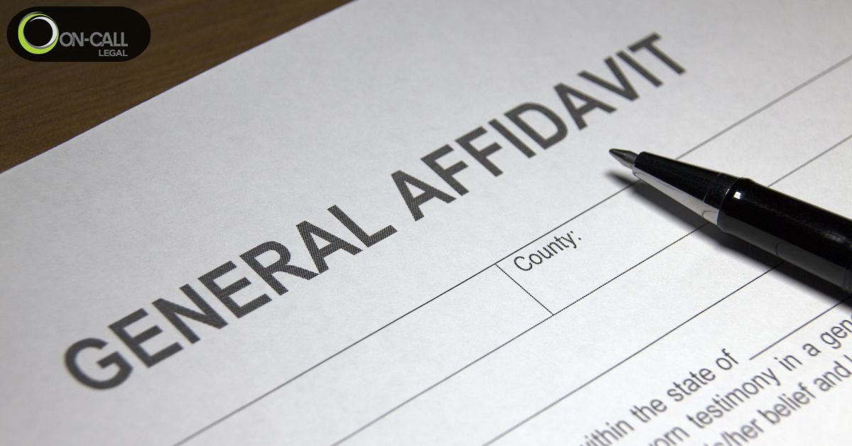 What Is an Affidavit of Process Server?