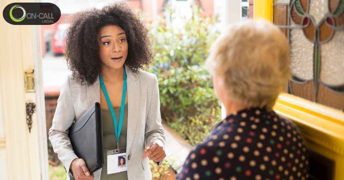 Are Process Servers Allowed on Private Property?