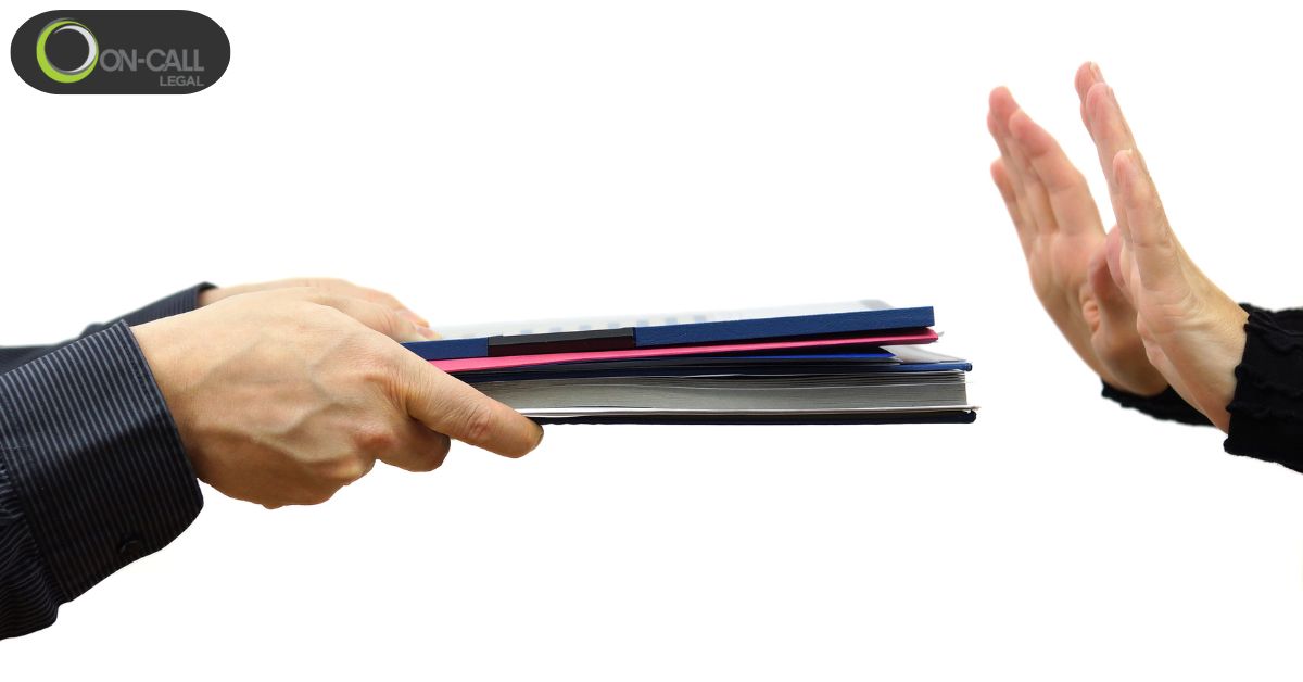 Can I Refuse to Accept Papers From a Process Server?